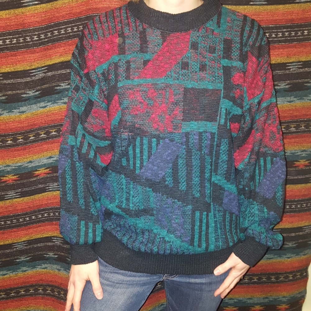 Vintage Brian MacNeill knitwear sweater Large - Picture 6 of 7